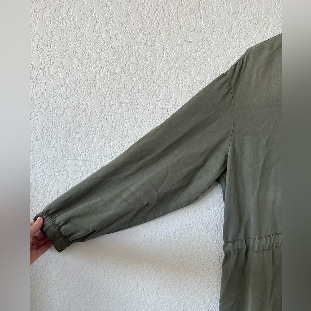 Women's Olive Green Jacket - Picture 2 of 12